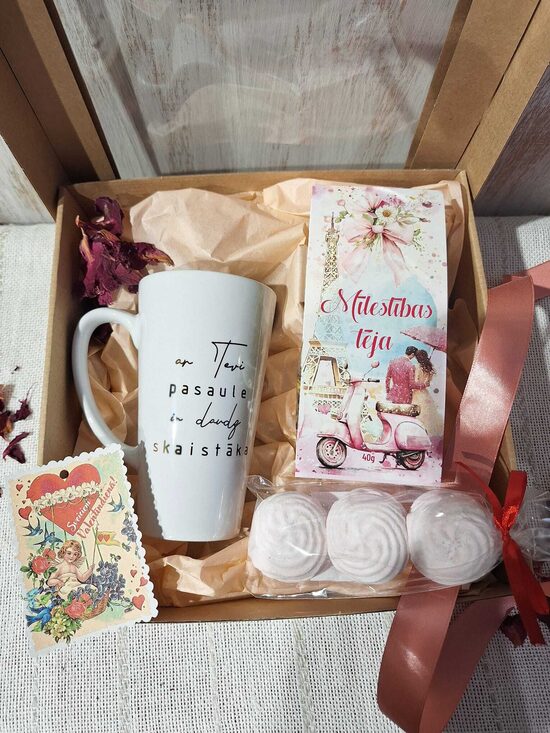 Dāvanu komplekts ar Lattes krūzi